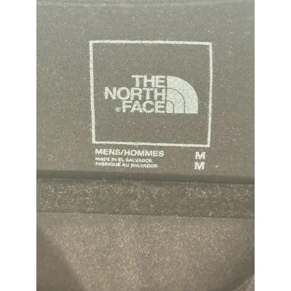 The North Face Logo Graphic T Shirt Black Men’s Size Medium Long Sleeve Top
